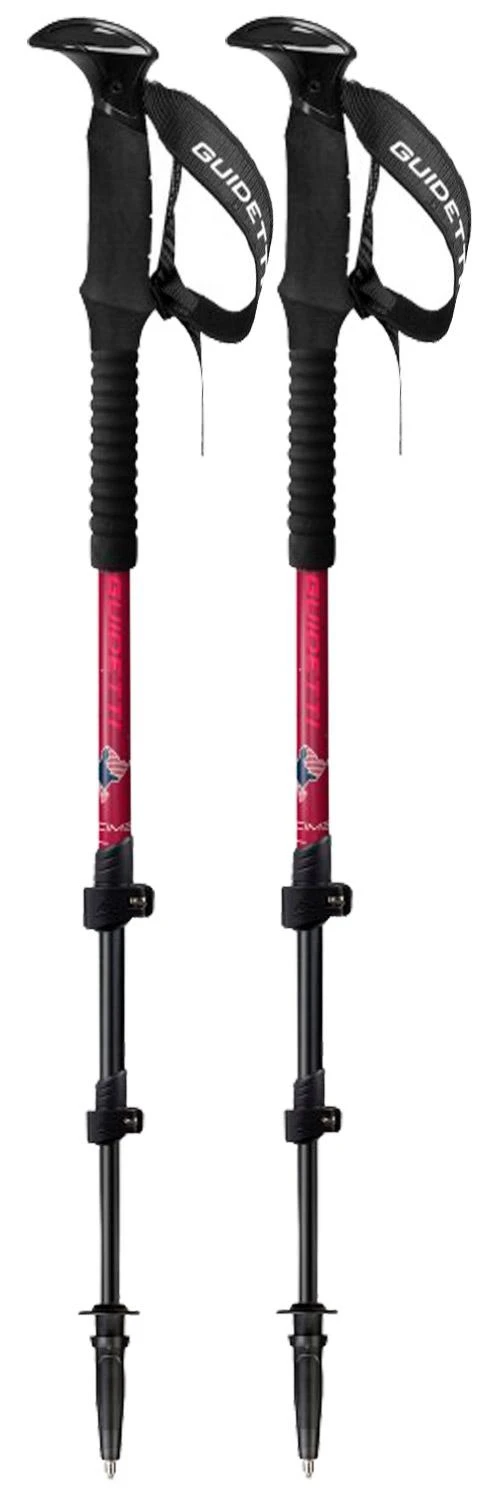 Bâton Guidetti Cime Alu 125cm Carmin 3 Bâton Guidetti Cime Alu 125cm Carmin