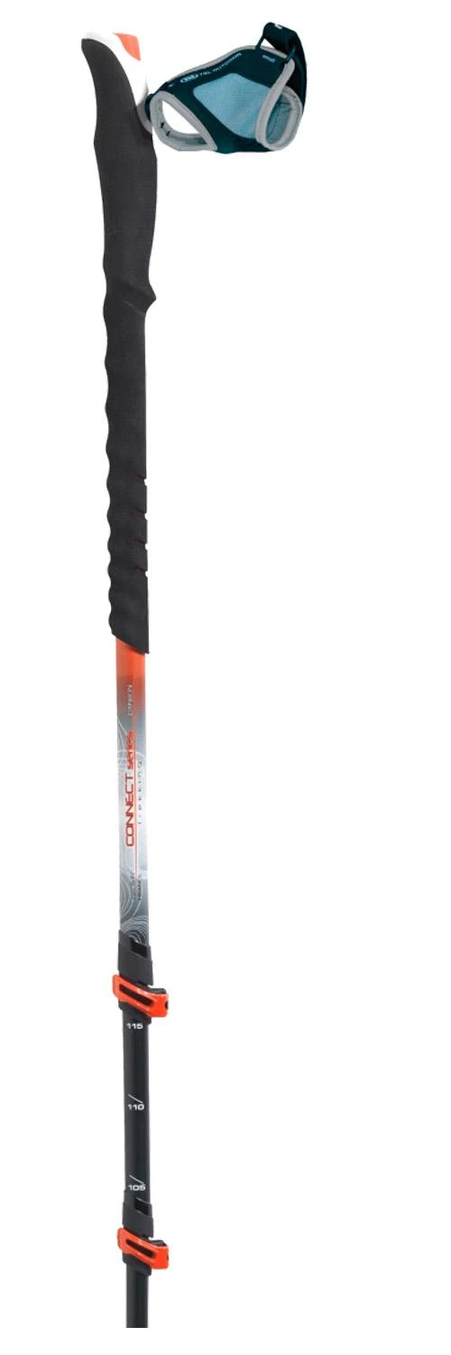 Bâton TSL Connect Carbon 3 Cross Twist Black Orange 4 Bâton TSL Connect Carbon 3 Cross Twist Black Orange – Image 2