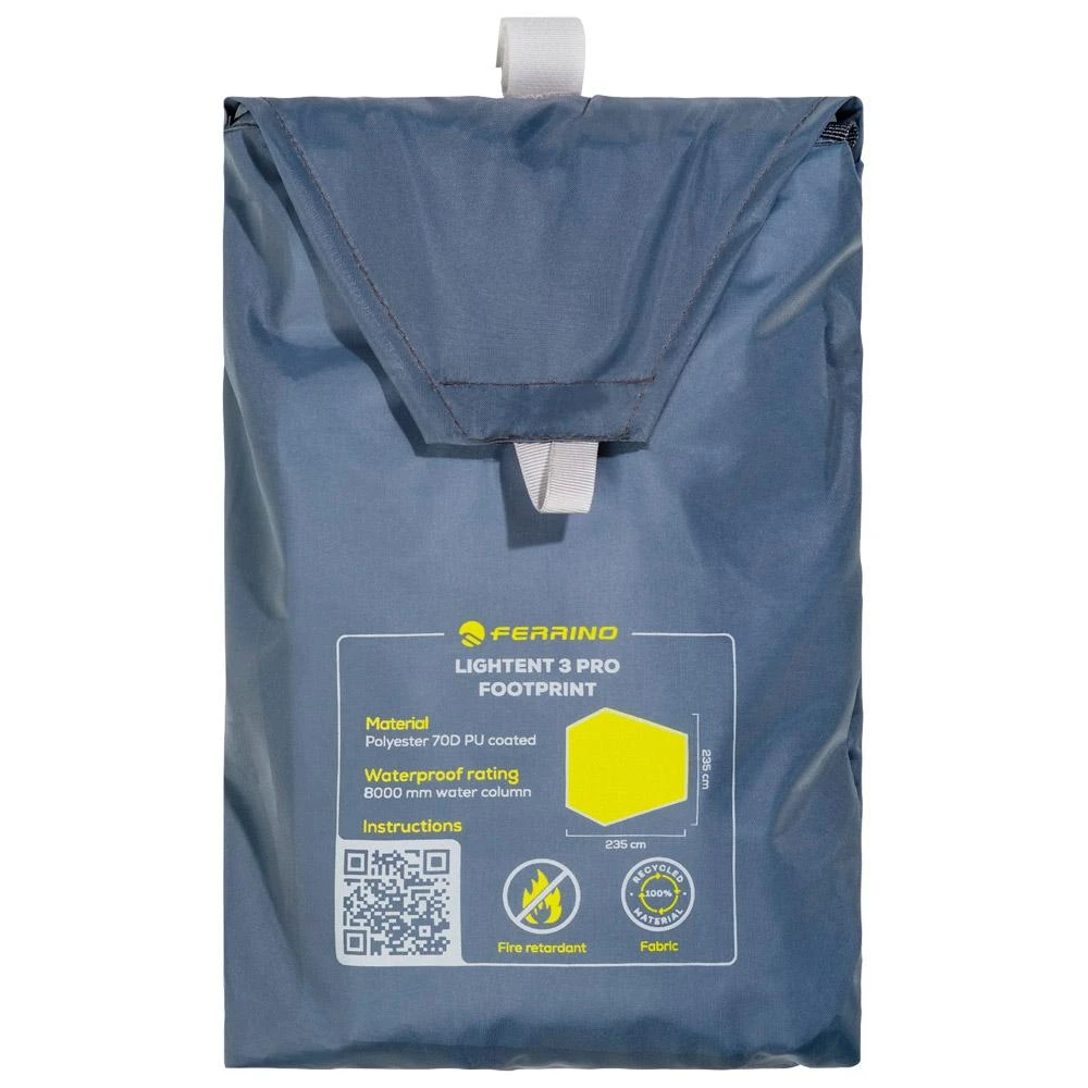 Tapis De Sol Ferrino Lightent 3 Pro Footprint Dark Grey 4 Tapis De Sol Ferrino Lightent 3 Pro Footprint Dark Grey – Image 2