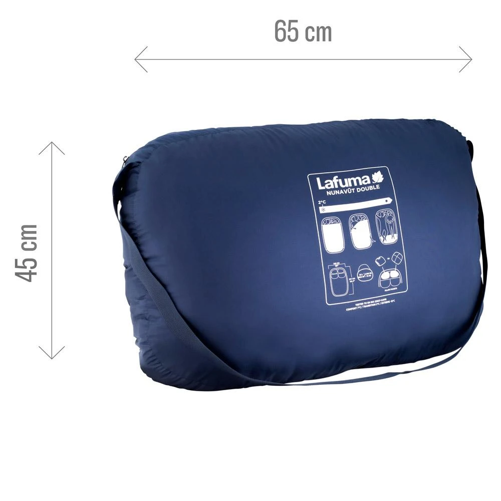 Sac De Couchage Lafuma Nunavüt Double Azur Blue 5 Sac De Couchage Lafuma Nunavüt Double Azur Blue – Image 3