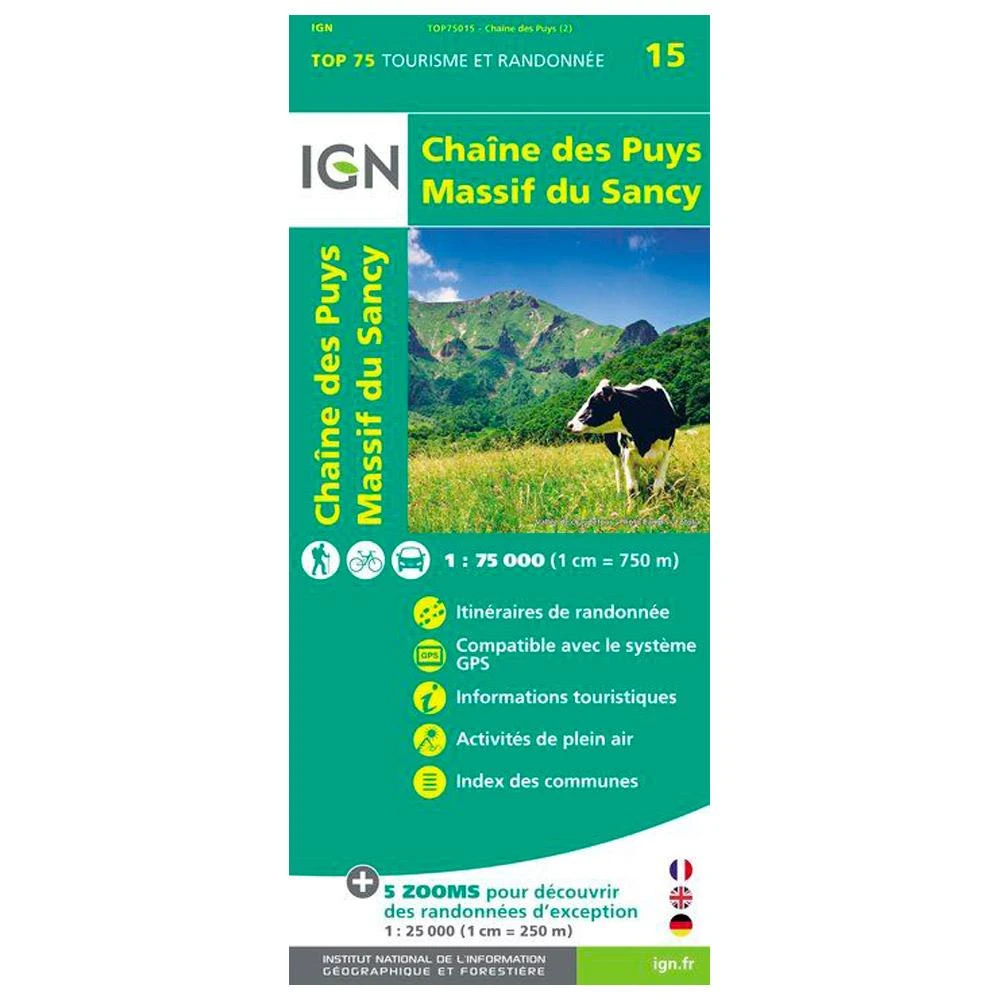 Carte IGN Chaine Des Puys-Massif Du Sancy 3 Carte IGN Chaine Des Puys-Massif Du Sancy