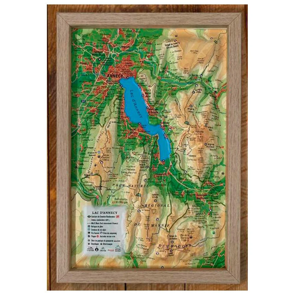 Carte 3D 3DMAP Le Lac D'annecy 4 Carte 3D 3DMAP Le Lac D'annecy – Image 2
