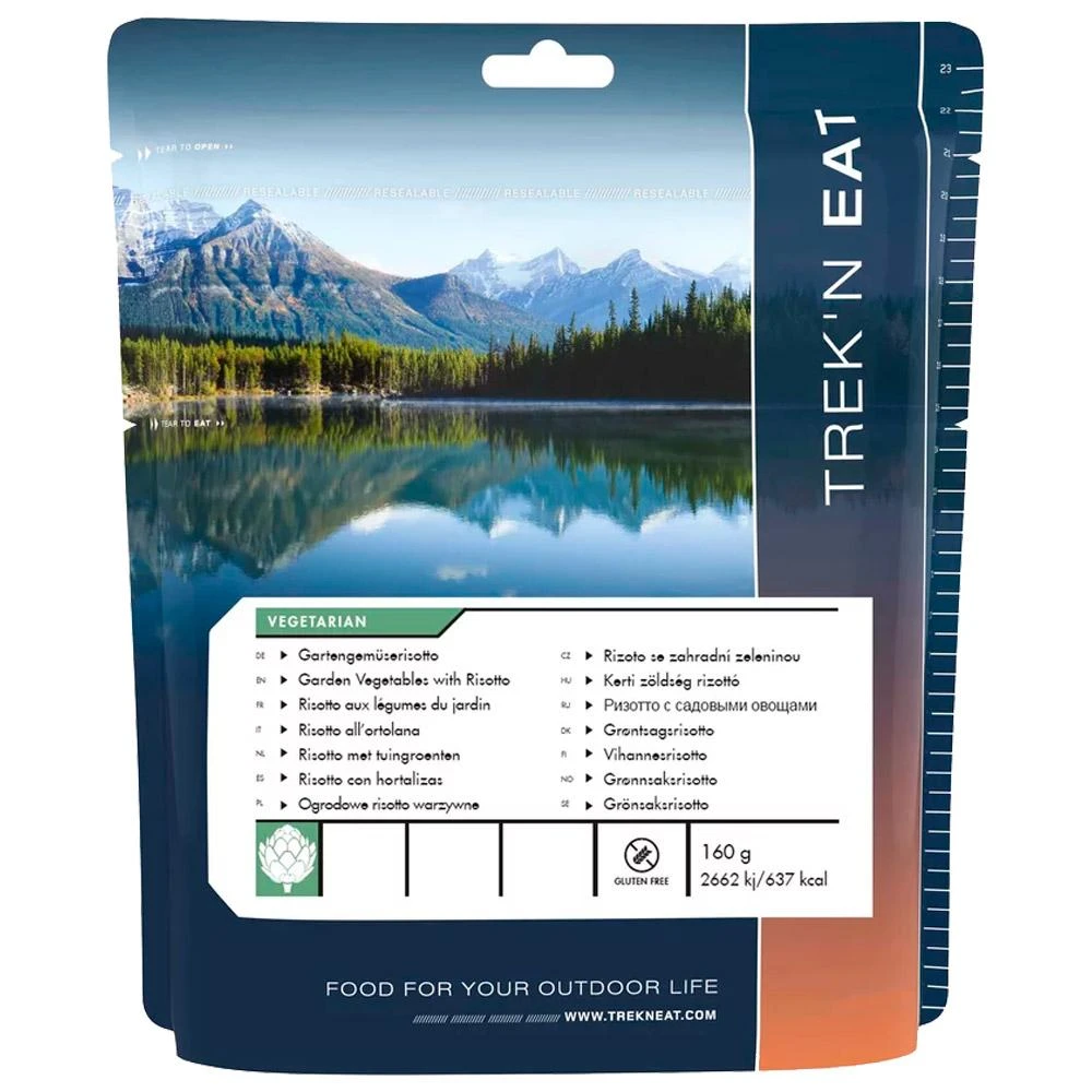 Repas Lyophilisé Trek'n Eat Risotto Aux Légumes Du Jardin 3 Repas Lyophilisé Trek'n Eat Risotto Aux Légumes Du Jardin