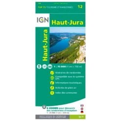 Carte IGN Haut-Jura