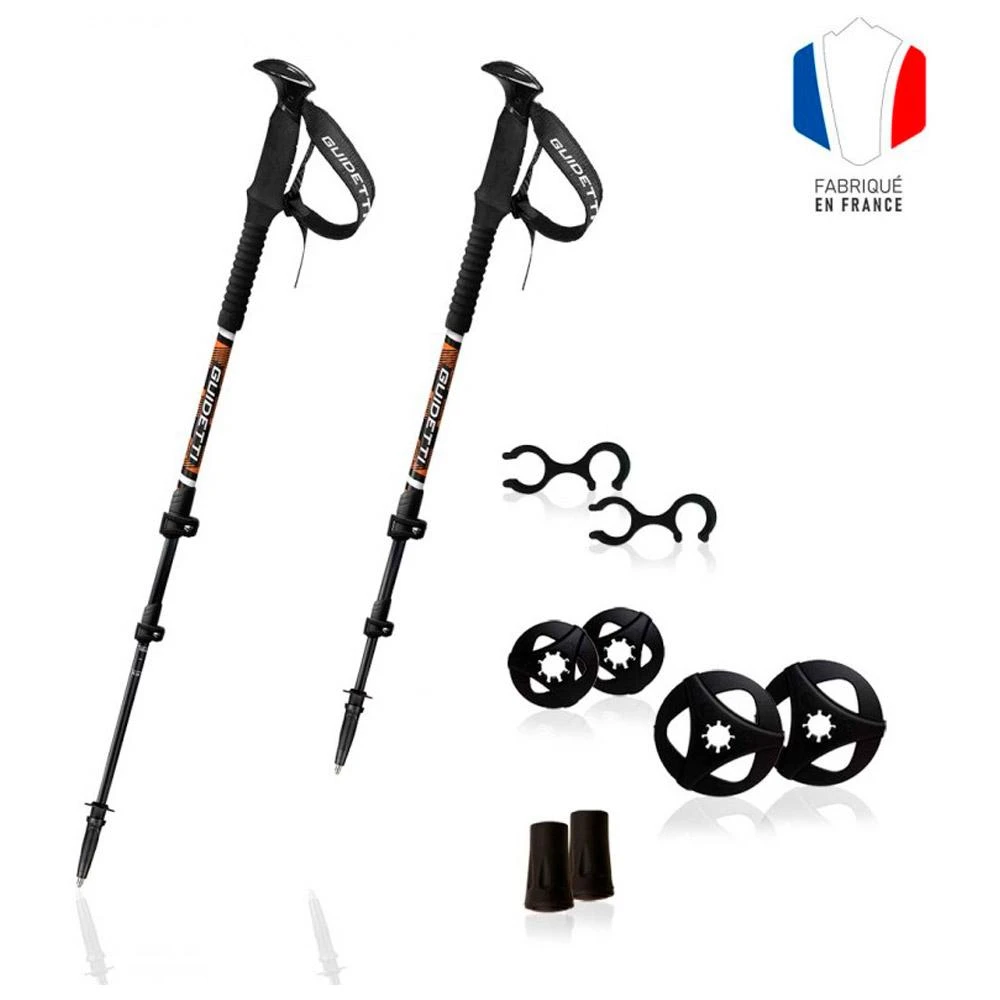 Bâton Guidetti Horizon 3 Noir Orange 6 Bâton Guidetti Horizon 3 Noir Orange – Image 4