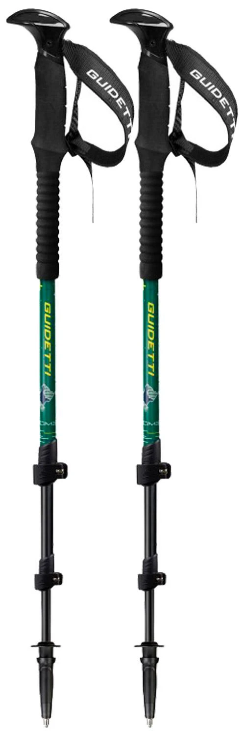 Bâton Guidetti Cime Alu 135cm Forest 3 Bâton Guidetti Cime Alu 135cm Forest