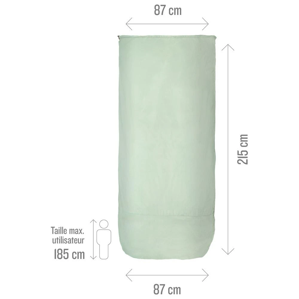 Drap De Sac Lafuma Nunavut Liner Left Slate Gray 6 Drap De Sac Lafuma Nunavut Liner Left Slate Gray – Image 4